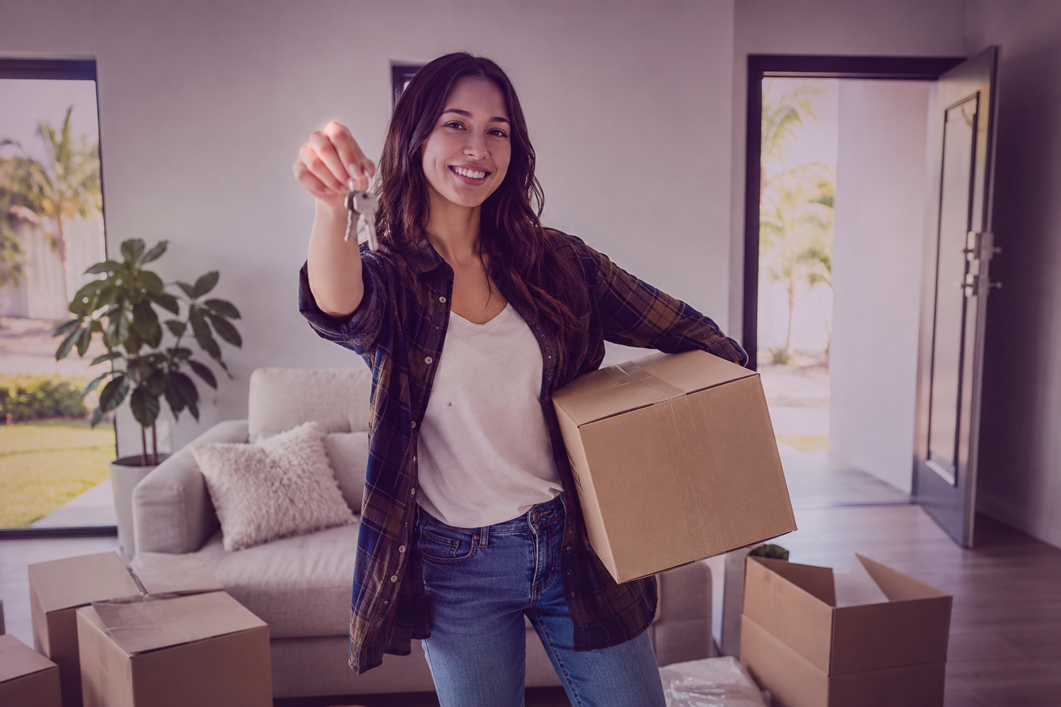 Tenant moving into a rental property in Townsville